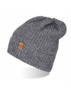 Broedrene Caciula tip beanie pentru barbati - Brodrene - Acril - 56-60 cm - Gri