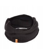 Broedrene Fular tubular barbati Brodrene - Acril - 78x40 cm - Negru