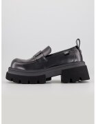 Buffalo Mocasini cu logo Mave - Negru