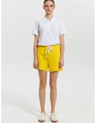 Bumbacel 100 COTTON Pantaloni scurți de vară pentru dame - Galben
