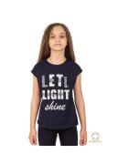 Bumbacel 100 COTTON Tricou cu maneca scurta pentru fete - din bumbac