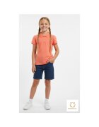 Bumbacel 100 COTTON Tricou polo cu maneca scurta din bumbac pentru fete - Portocaliu