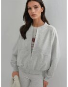 Busem Hanorac dama - gri deschis - textil