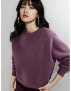 Busem Hanorac dama - tricotat - maneca lunga - mov lila - textil