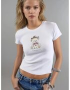 Busem Tricou dama alb