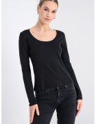 Calvin Klein Bluza uni cu decolteu rotund - Negru