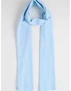Calvin Klein Fular tricotat fin cu model uni - Albastru pastel