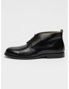 Calvin Klein Ghete flatform din piele - Negru