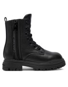Calvin Klein Ghete pentru Baieti - lace-up bootie - V3A5-81018-1355999 - Negru - Negru