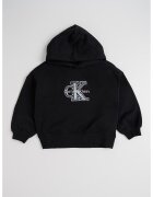 Calvin Klein Hanorac cu imprimeu logo - Negru