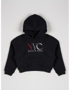 Calvin Klein Hanorac cu imprimeu logo pe piept - Negru