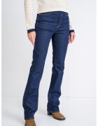 Calvin Klein Jeans Blugi cu croiala bootcut si talie medie - Bleumarin