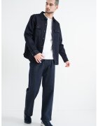 Calvin Klein Jeans Camasa regular fit cu buzunare pe piept - Albastru ultramarin