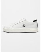 Calvin Klein Jeans Pantofi sport Basket Cupsole din piele - Negru/Alb optic
