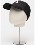 Calvin Klein Jeans Sapca din bumbac cu logo - Negru/Albastru inchis