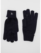 Calvin Klein Manusi tricotate cu broderie logo - Negru
