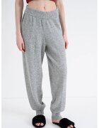 Calvin Klein Pantaloni de pijama din amestec de lana - Gri melange