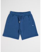 Calvin Klein Pantaloni scurti din amestec de bumbac cu logo - Albastru prafuit