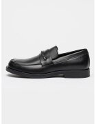 Calvin Klein Pantofi loafer din piele Flex - Negru