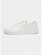 Calvin Klein Pantofi sport de piele cu logo discret - Alb