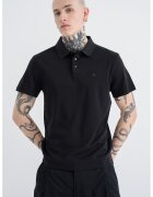 Calvin Klein Tricou polo din bumbac cu monograma brodata discreta