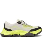Camper Pantofi sport low-cut de piele si material textil - Verde lime/Bej deschis