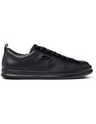 Camper Pantofi sport Runner Four din piele cu model uni - Negru