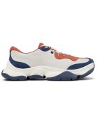 Camper Pantofi sport uni de piele ecologica - Alb/Albastru