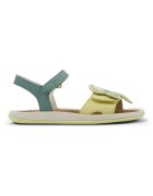Camper Sandale de piele Bicho Twins - Verde