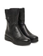 Caprice Botine dama 022 9-26453-45 - Piele naturala - Negru -