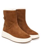 Caprice Ghete dama 305 9-26410 - Piele intoarsa - Maro
