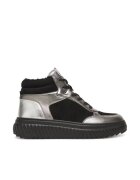 Caprice Tenisi dama 019 9-26212-45 - piele naturala - negru/argintiu