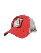 Capslab Sapca baseball pentru barbati - Freegun Looney Tunes CL-LOO-1-BUG1 - Rosu - One size