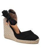 Castaner Espadrile dama 20962 - Textil - Negru