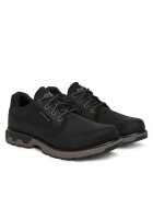 CAT Ghete barbati - Black Pursue Lo - piele naturala - negru