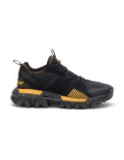 CAT Pantofi sport cu garnituri de piele intoarsa - Negru/Galben sofran