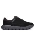 CAT Tenisi barbati Black Hex Lite Cruise Mid - piele naturala - negru