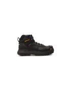 Caterpillar Bocanci de drumetie barbati P725692 - Piele naturala - Negru - Negru
