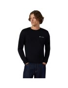 Champion Bluza sport barbati 221799 Kk001 - cu maneca lunga - negru - bumbac
