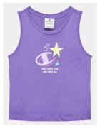 Champion Compleu tricou si pantaloni scurti Fete - 302265671 - Bumbac - Violet