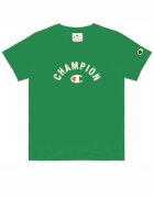 Champion Tricou barbati bumbac - verde - maneca scurta