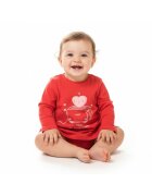 Chicco Bluza din bumbac cu decolteu la baza gatului