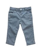 Chicco Pantaloni copii - model cu dungi - bumbac/elastan - albastru