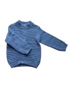 Chicco Pulover copii albastru - bumbac