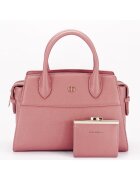 CHRIS BELLA Geanta Premium cu portofel B-CB2427-1 M7 - Coral - 20x28x12