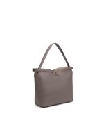 CHRIS BELLA Geanta tote din piele ecologica Seraphina - Maro taupe inchis
