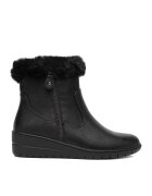 Clara Barson Botine dama - negru - textil CEO-RE23F677-5