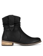 Clara Barson Botine dama - negru - textil WS23280-01