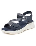 Clara Barson Sandale dama bleumarin - tesatura