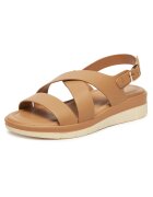 Clara Barson Sandale dama - K25SS00628 - bej - tesatura